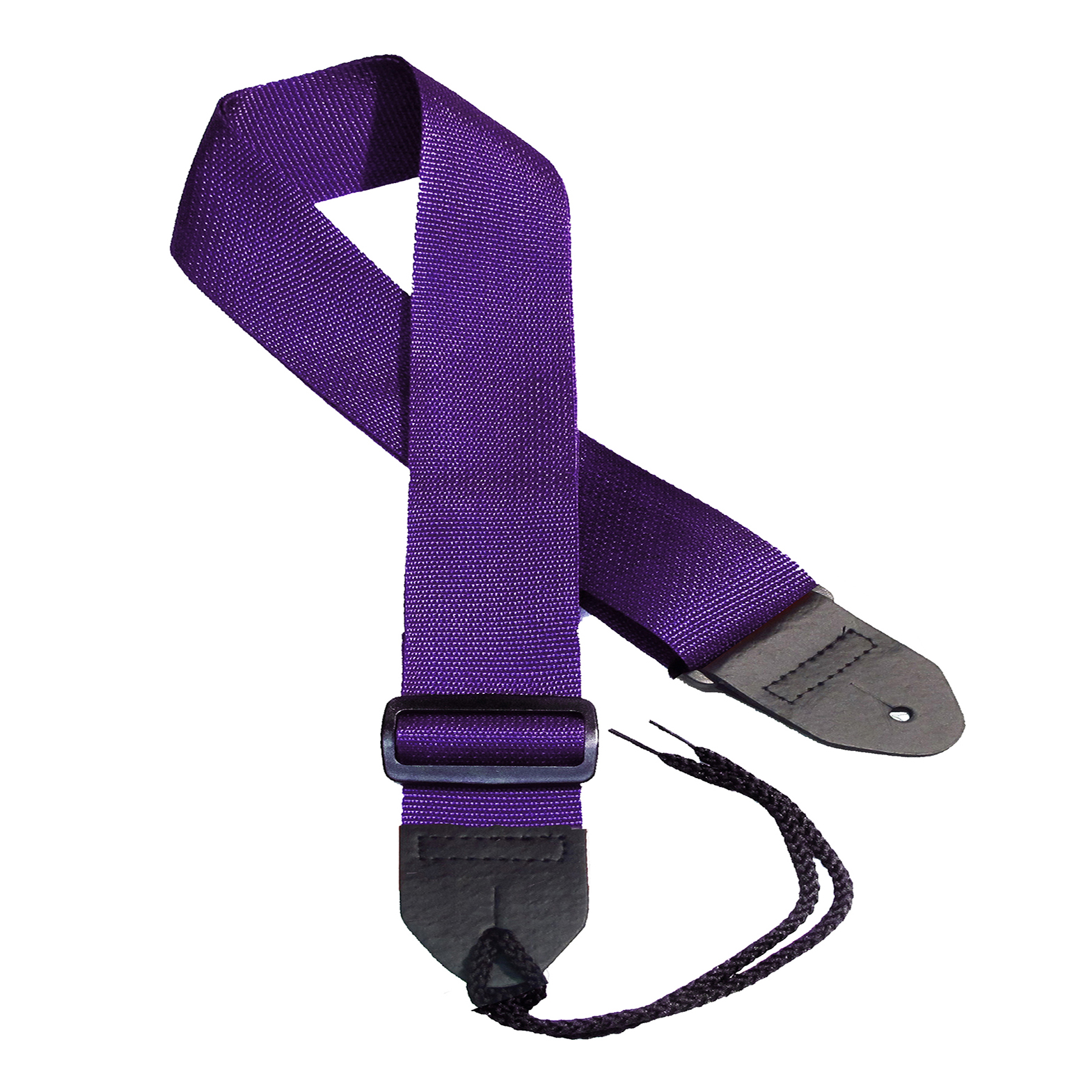 Purple poly guitar straps