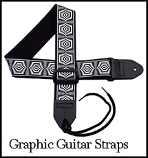 Graphic Guitar Straps