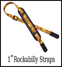 Rockabilly Padded Guitar Strap