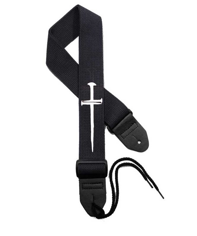 Carpenter Cross Christian guitar strap