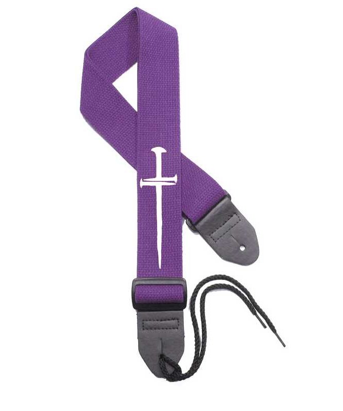 Purple Strap / White Cross
