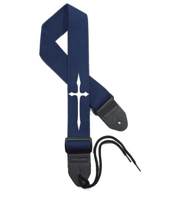 Navy Strap / White Cross