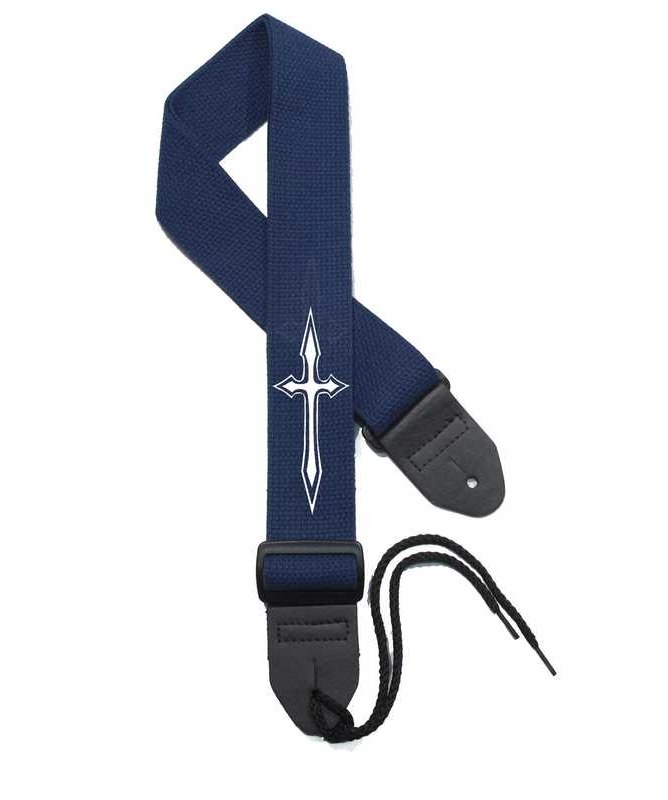 Navy Strap / White Cross