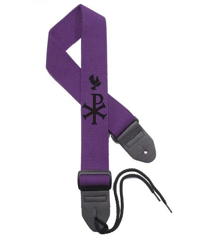 Purple Strap / Black Cross