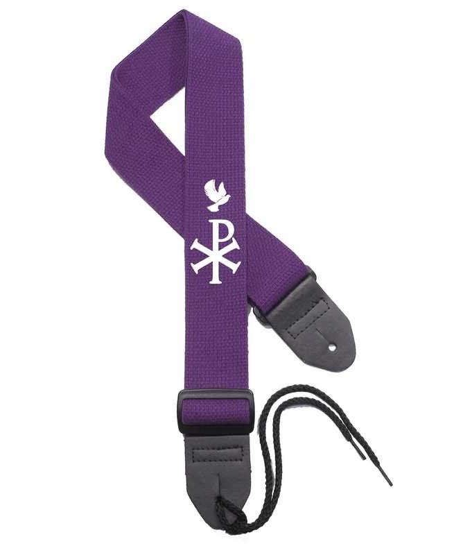 Purple Strap / White Cross